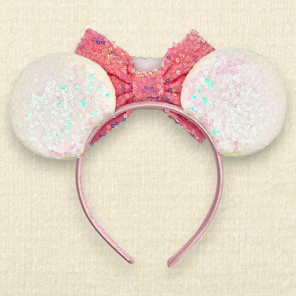 Pastel Mickey Bead Birthday Girl Minnie Ears | Disney-Inspired Mouse Ears